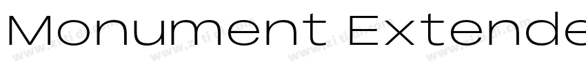 Monument Extended字体转换